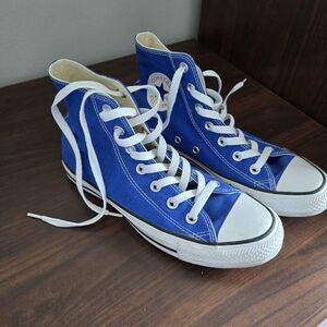 Converse Blue High-Top Sneakers
